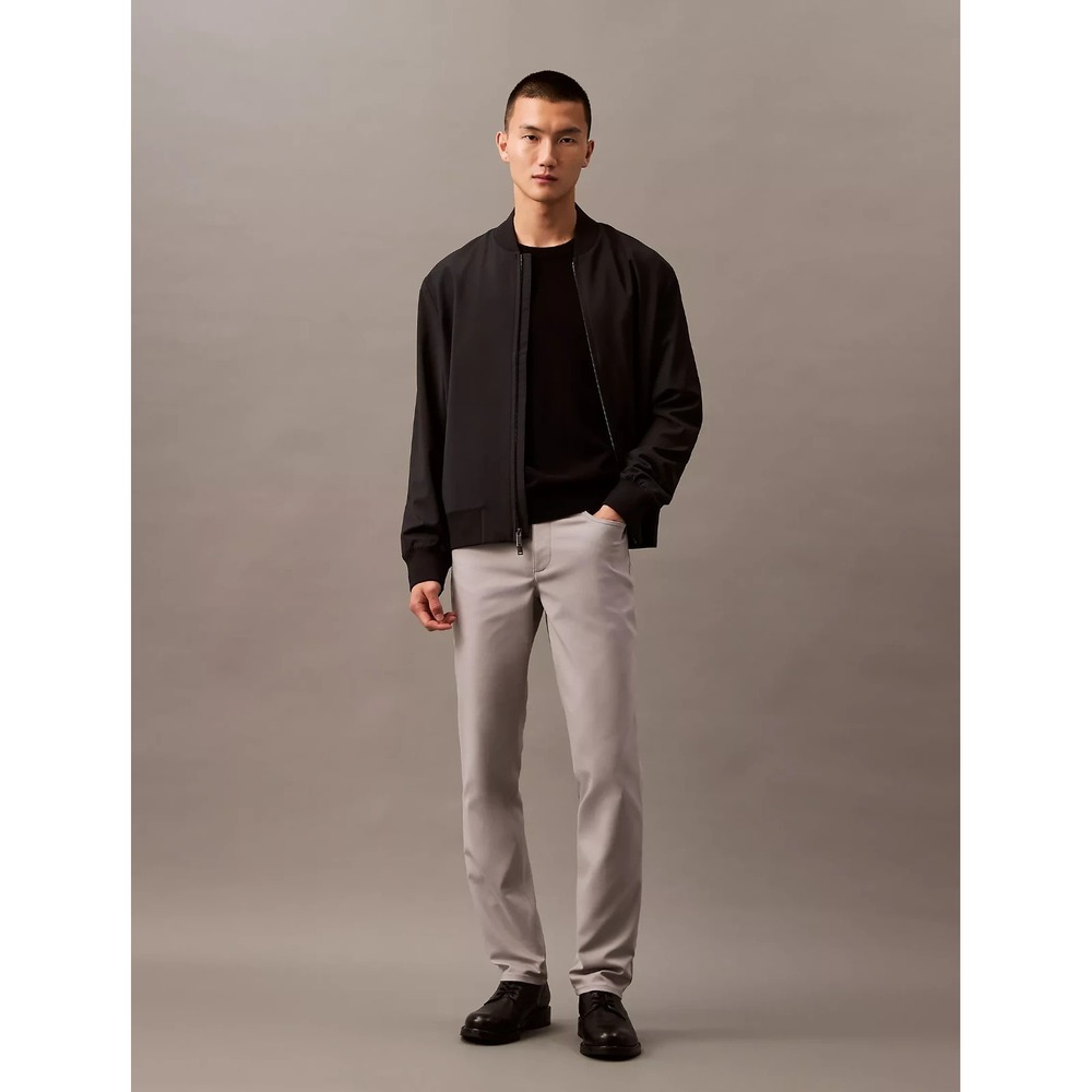 Calvin Klein Men's Slim-Fit Stretch 5-Pocket Pant Alloy Gray Size W30xL30 NWT